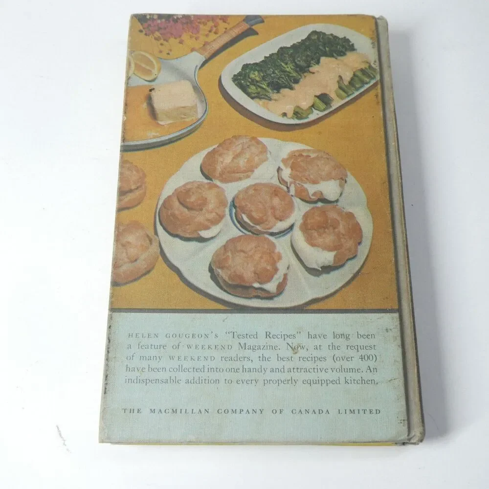 Helen Gougeon's Good Food Vintage 1958 Macmillan Canada Weekend Magazine Recipes